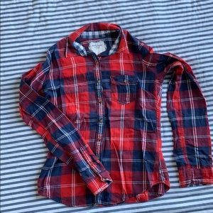 Abercrombie long sleeve flannel